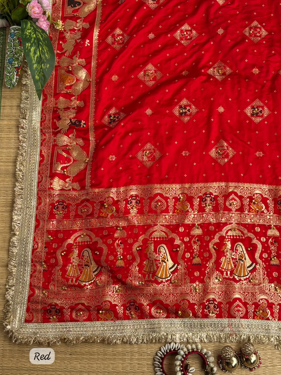 Viral ghungroo saree