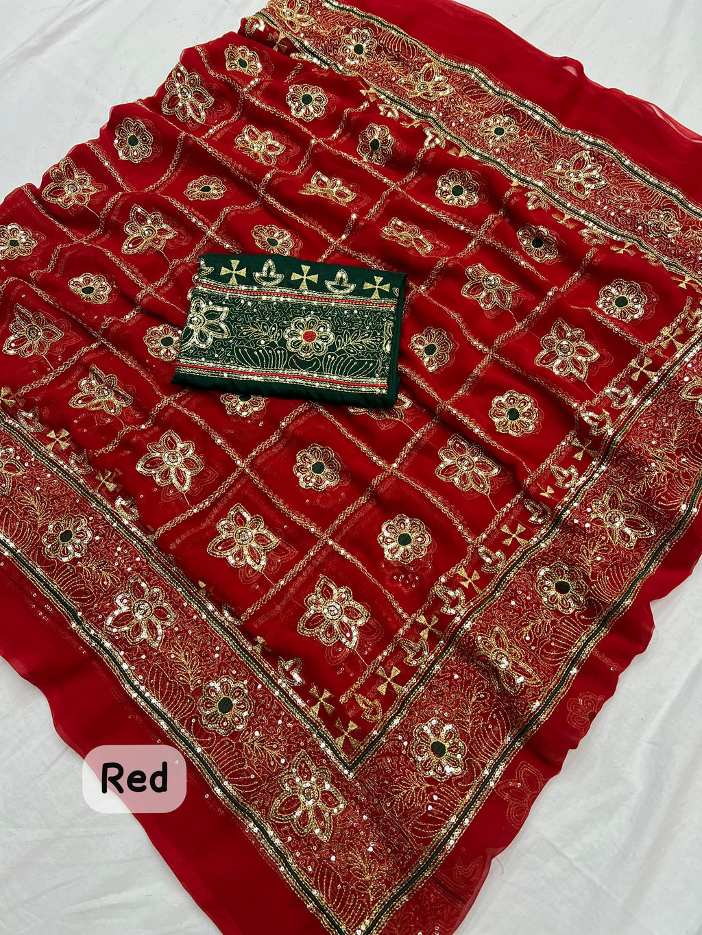 Premium Royal Georgette Saree