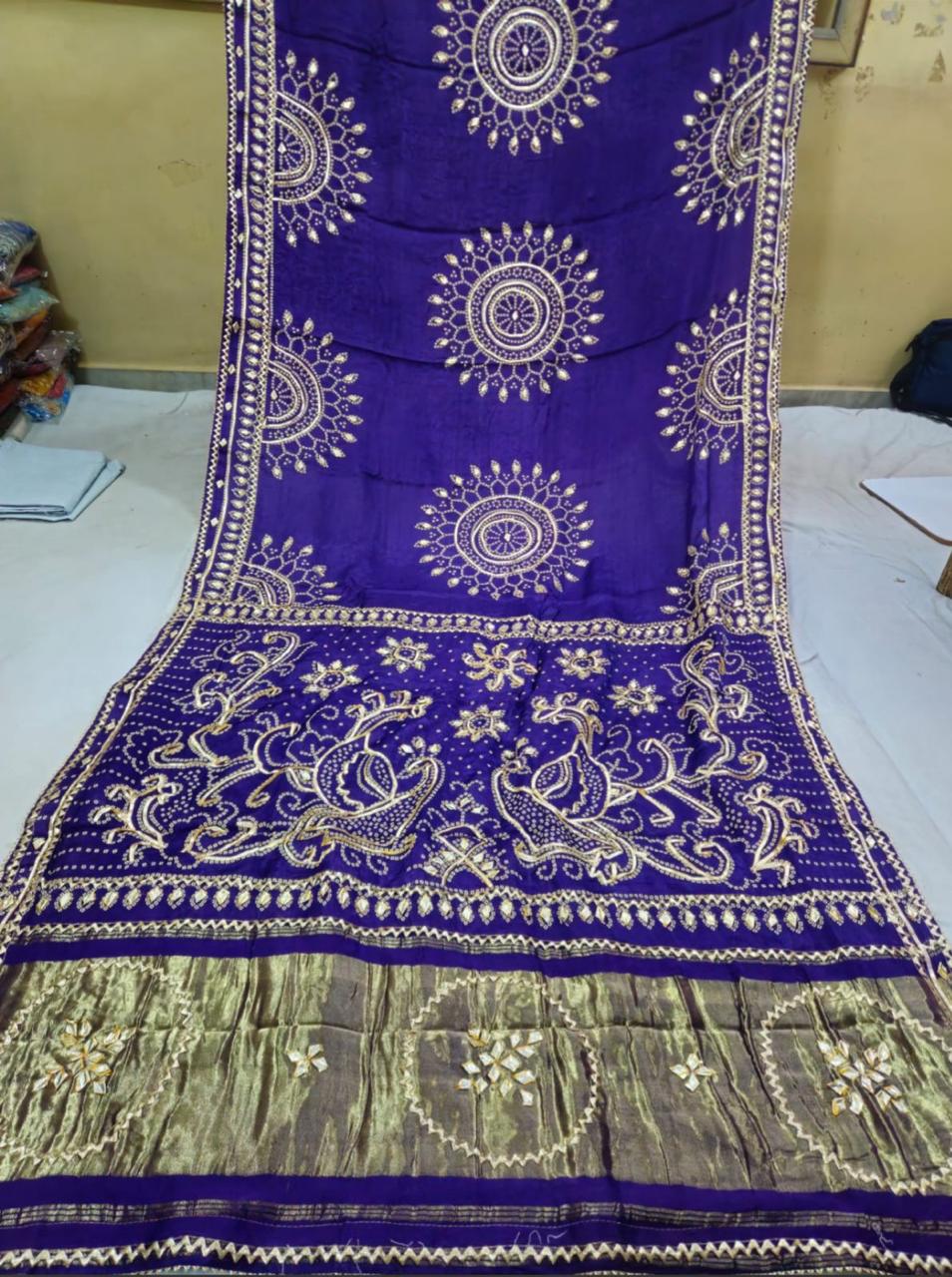 Model gaji silk saree