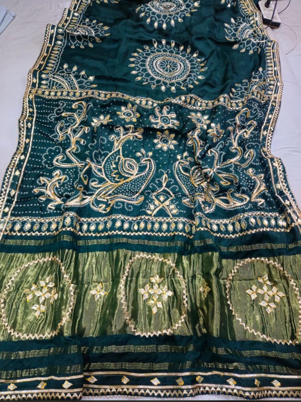 Model gaji silk saree