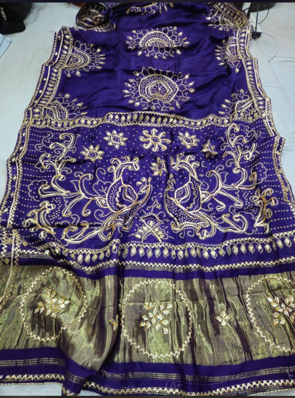 Model gaji silk saree